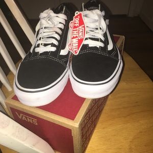 Old skool vans black/white